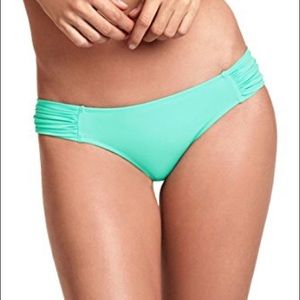 Sea foam victoria’s secret PINK bikini bottoms